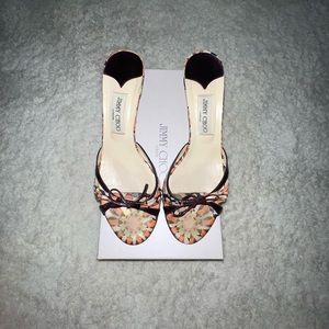 Jimmy Choo kitten heel Cairo Bitter size 40